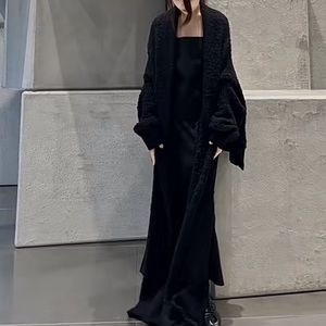 Yohji Yamamoto 90% Wool wrap scarf sweater